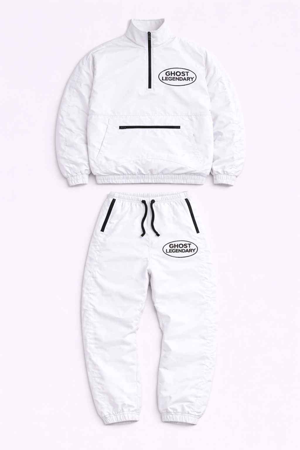 WHITE TRACKSUITS