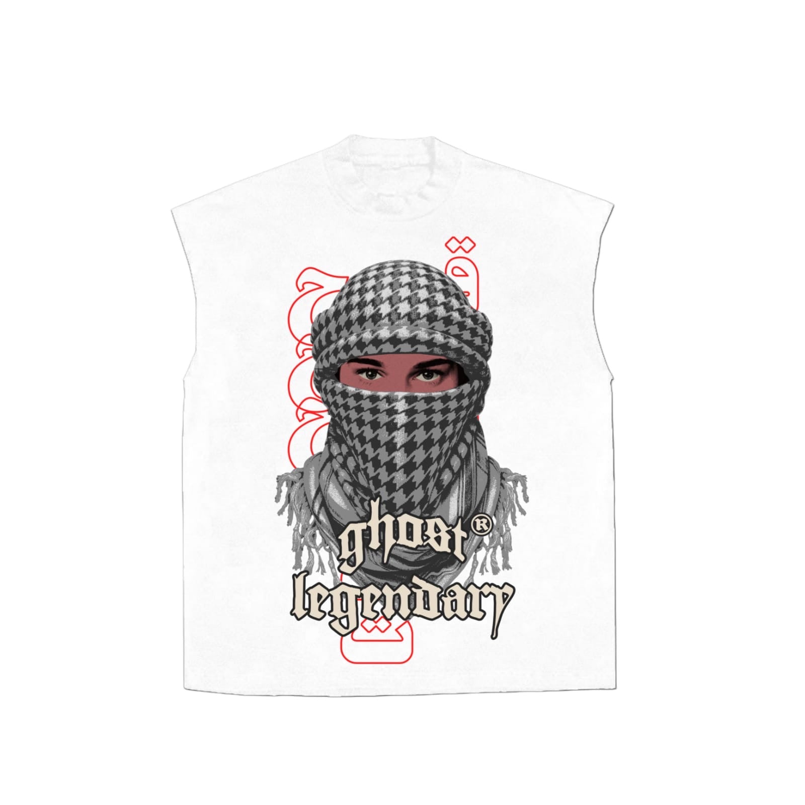 WHITE NINJA VEST