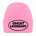 CUFFED KNITTED BEANIE - PINK