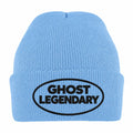 CUFFED KNITTED BEANIE- SKY BLUE